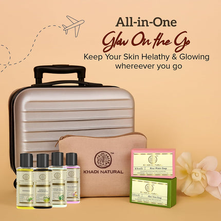 Khadi Natural Travel Kit | Skincare & Haircare