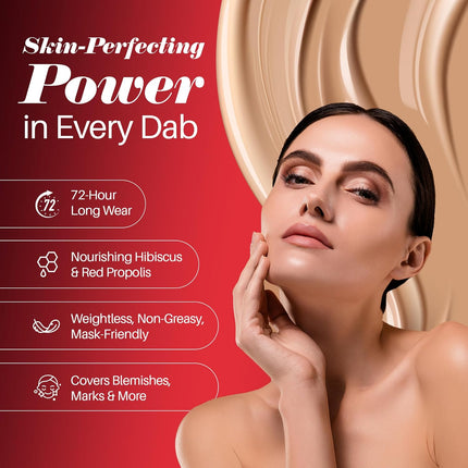 Colors Queen Red Cushion Foundation -18g