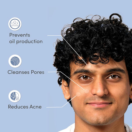 Man Matters Clear 2% Salicylic Acid Face Wash