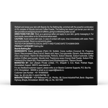 Beardo De-Tan Soap for Men, 75g