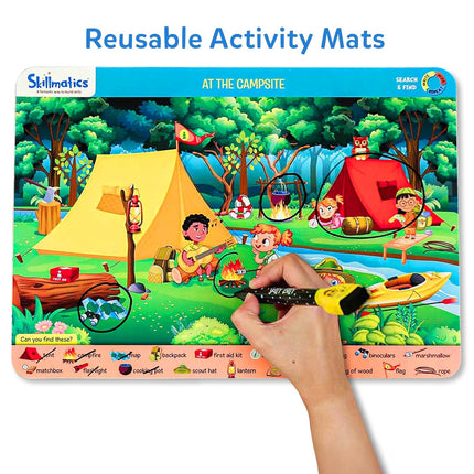 Skillmatics Search and Find Educational Activity  Arts & Crafts, Builds Vocabulary, Gifts for Ages 3, 4, 5, 6