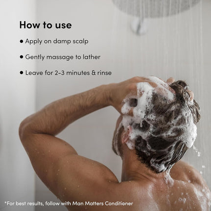 Man Matters Dht Blocking Anti Hair Fall Shampoo-300ml