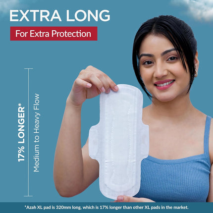 AZAH Rash Free Sanitary Pads XL for Women