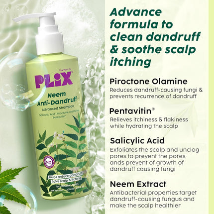 The Plant Fix Plix Neem Anti-Dandruff Advanced Shampoo-200ml