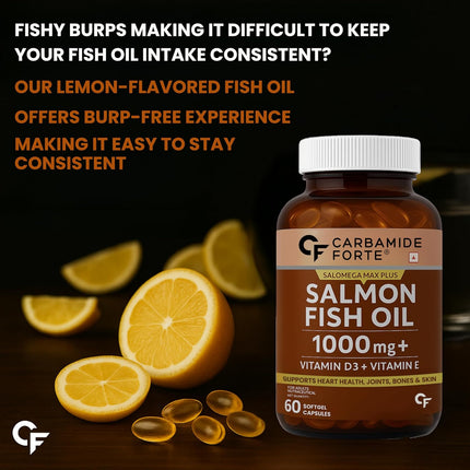 Carbamide Forte Omega 3 Fish Oil  1000mg 60 Capsules Softgel