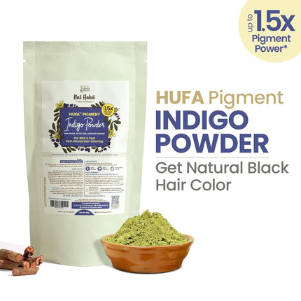 Nat Habit Organic Indigo Powder, Natural Hair Color 85G
