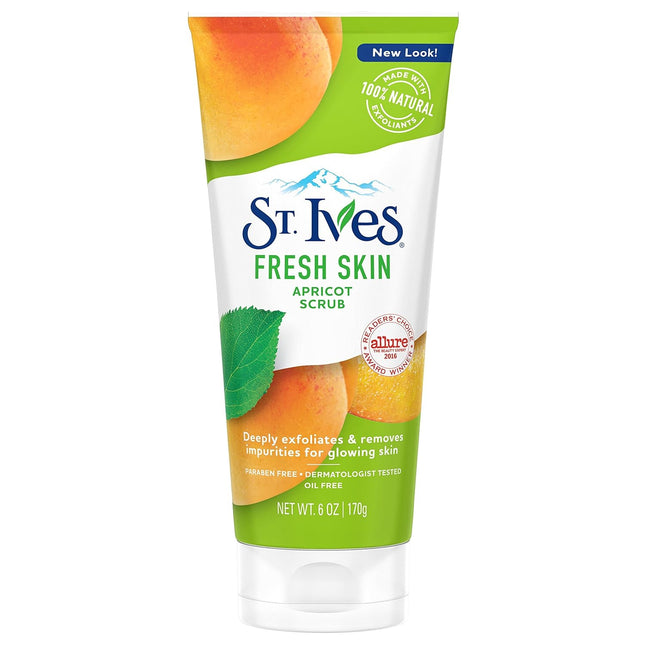 St. Ives Fresh Skin Apricot Scrub, 6oz/170g
