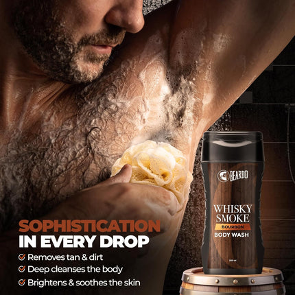 Beardo Whisky Smoke Bodywash 200ml