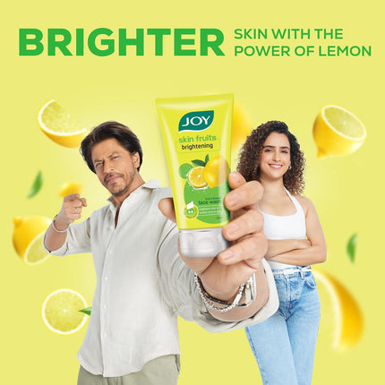 Joy Skin Fruits Lemon Face Wash For Normal to Oily Skin 150ml x 2