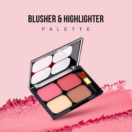 Colors Queen Blush and Highlighter Palette