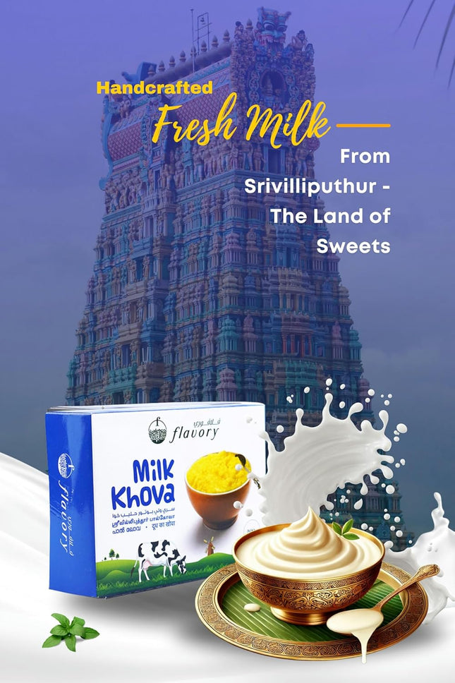 Flavory Jaggery Milk Khova, Authentic Srivilliputhur Sweet, 100g