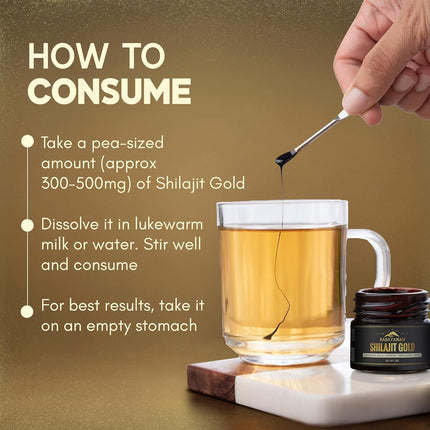 Rasayanam Shilajit Gold Resin 20g