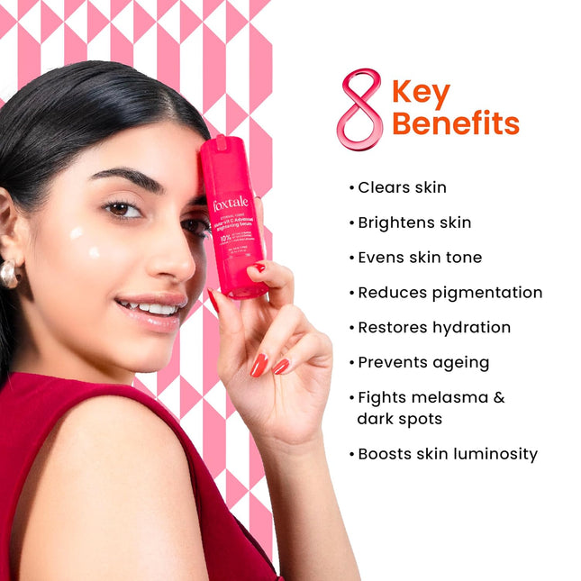 Foxtale 10% Vitamin C + Glutathione Complex Serum-30ml