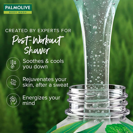Palmolive Workout Fresh Body Wash, 750ml Shower Gel