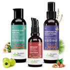 Avimee Herbal Keshpallav Hair Oil (100 ml) & Hairtone PV 1 Scalp Tonic (100 ml) & Madhu Plus Hair Serum (50 ml)