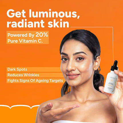 Arata 20% Vitamin C Face Serum for Glowing Skin -30 ml