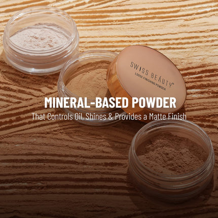 Swiss Beauty Ultra Fine Loose Finish Powder Banana Powder-8gm