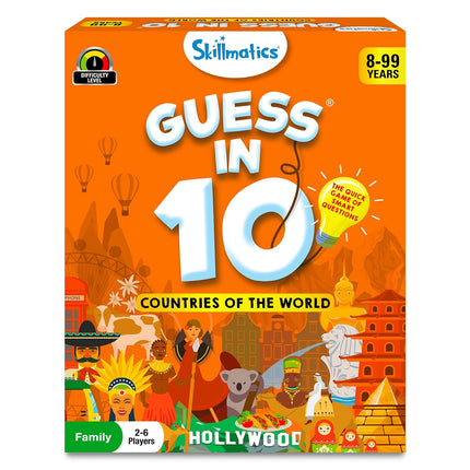 Skillmatics Guess in 10 Countries of the World, Perfect for Boys, Girls, Kids  for Ages 8, 9, 10 & Up