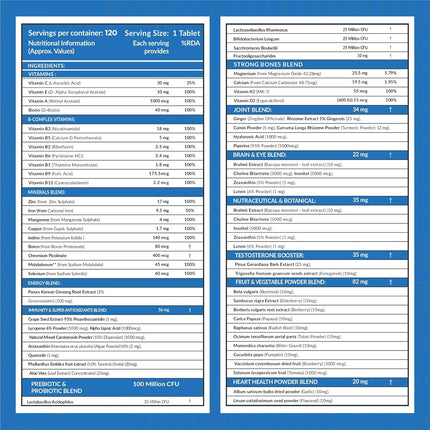 Carbamide Forte Multivitamin - 120 Tablet