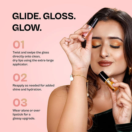 Colors Queen Lip Therapy Glossy Lip Gloss -4.8ml