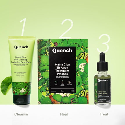 Quench Zit Away Acne Pimple Patches for Face - 24 Patches