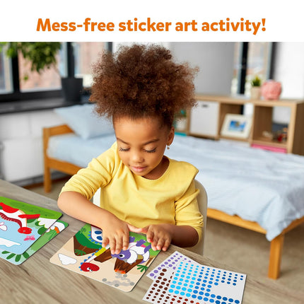 Skillmatics Paper Dot It Sticker Art Activity - Dinosaurs, Mess-Free Fun for Kids, 500+ Stickers