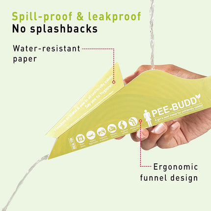 PEE BUDDY Funnels Disposable Female Urination Device