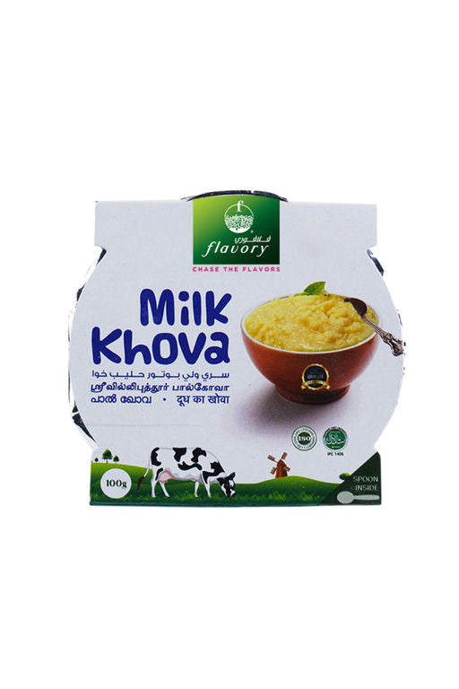 Flavory Authentic Srivilliputhur Milk Khova, Rich & Creamy Indian Sweet, 100g