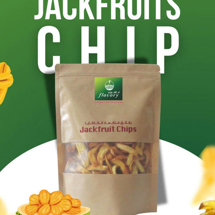 Flavory Jackfruit Chips, Crispy & Healthy Snack Made with Fresh Jackfruit, 200g