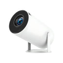 iCruze PixelStream Smart Projector - 720p HD, 4500 Lumens, Android 12, Wi-Fi, Bluetooth, HDMI, USB - Portable Mini Home Theater Projector with 200” Screen Size Support