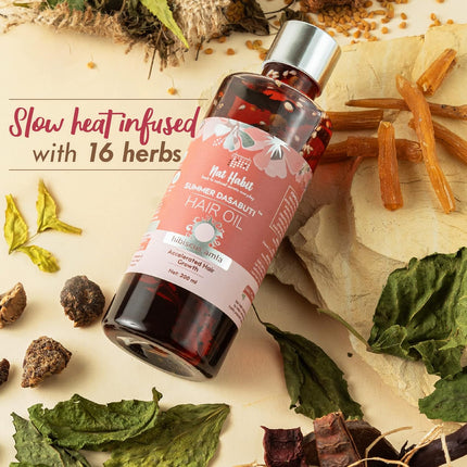 Nat Habit Hibiscus Amla Hair Oil -200ml
