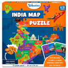 Skillmatics India Map Puzzle - 70 Pieces, Educational Toy for Learning 300+ for Ages 6 to 12 Kids