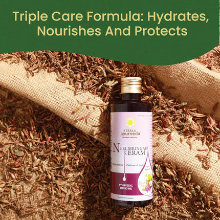 Kerala Ayurveda Neelibhringadi Keram | Hair Oil for Hair Growth-200ml