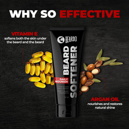 Beardo Beard Softner, 50g | Beard cream for men