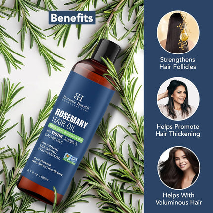 Botanic Hearth Rosemary Oil for Hair Growth-198ml