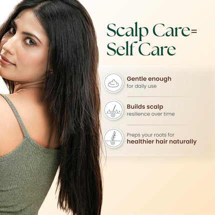 Moha Herbal Shampoo With Amla, Aloe, Bhringraj & Brahmi-200 Ml