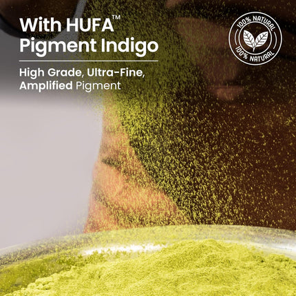 Nat Habit Organic Indigo Powder, Natural Hair Color 85G