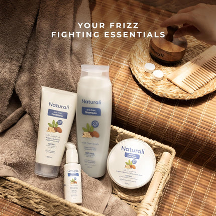 Naturali Moisture Filling Shampoo, With Hyaluronic Acid, Argan Oil & Quinoa-200ml