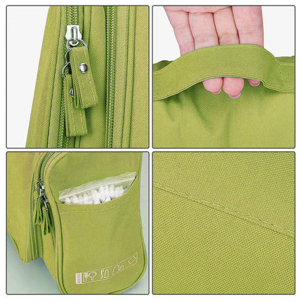 PETRICE Nylon Toiletry Bag for Women Makeup Pouch Waterproof Shower Wash Bag
