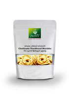 Flavory Chettinadu Thenkuzhal Murukku (Chettinad Crispy Rice Snack), Traditional South Indian Snack Made with Rice Flour & Spices, Crispy & Savory, 100g