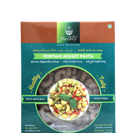 Flavory Foxtail Millet Pasta, Healthy Yet Easy to Prepare, Gluten-Free & Nutrient-Rich, High in Fiber & Protein, 180g