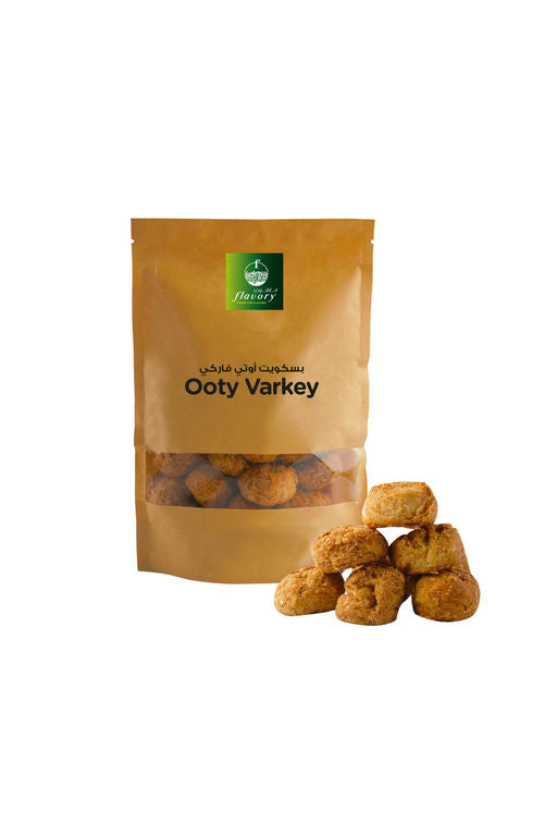 Flavory Ooty Varkey (Ooty Rusk), Traditional Indian Biscuit Made with Wheat Flour & Ghee, Crunchy & Delicious, 300g