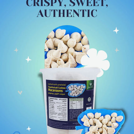 Flavory Macroon (Tuticorin Native), Traditional Indian Sweet Made with Fresh Coconut & Sugar, Soft & Sweet, 100g