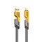 iCruze 4 IN 1   Multi-functional Fast Charging Cable, Metal Cable, Braided Cable 65W USB C   USB A, USB Charging Cable Compatible with Iphone and Android with Warranty"