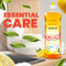 Coral Protect Lemon Dishwash Liquid - Premium Antibacterial 1L | Gentle on Hands, Tough on Grease & Sparkling Shine