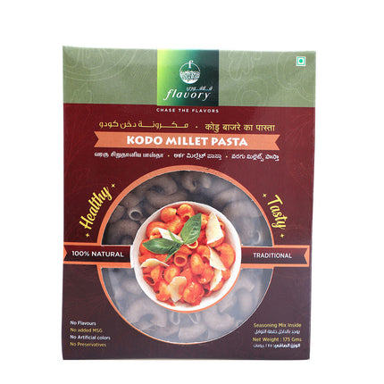 Flavory Kodo Millet Pasta, Healthy Yet Easy to Prepare, Gluten-Free & Nutrient-Rich, High in Fiber & Protein, 180g