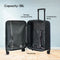 iCruze Foldable Cabin Luggage Trolley Bag – Compact, Lightweight, Durable Rolling Suitcase with Telescopic Handle, Multiple Compartments for Travel & Business