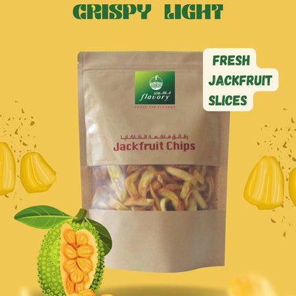 Flavory Jackfruit Chips, Crispy & Healthy Snack Made with Fresh Jackfruit, 200g