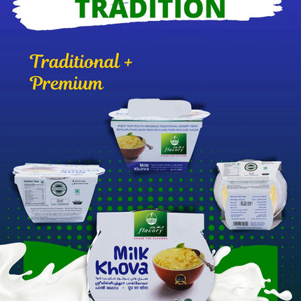 Flavory Authentic Srivilliputhur Milk Khova, Rich & Creamy Indian Sweet, 100g