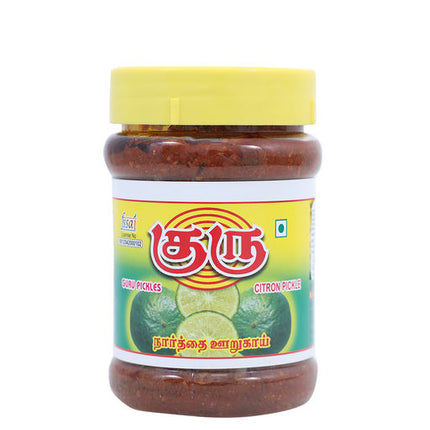 Flavory Lemon Pickle, Tangy and Flavorful South Indian Style, Made with Fresh Lemons and Traditional Spices, 300g